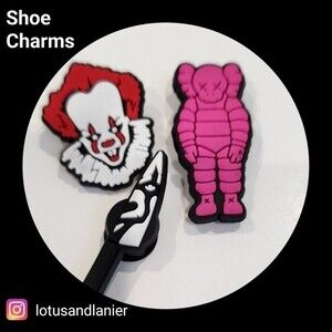 Shoe Charms  "IT" Charms Set of 3